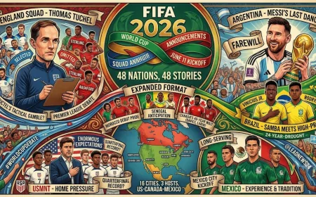 FIFA World Cup 2026 Squad Announcements Draw Global Attention