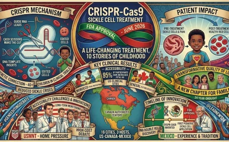 FDA Approves First CRISPR Treatment for Sickle Cell Disease in Children