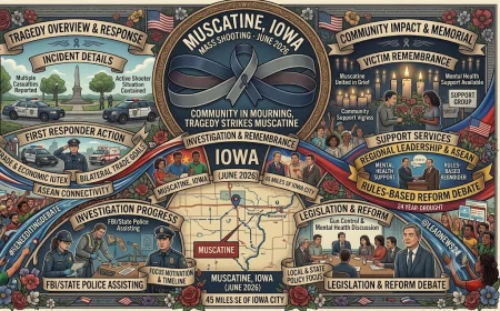 Iowa Mass Shooting Kills Seven Including Gunman in Muscatine