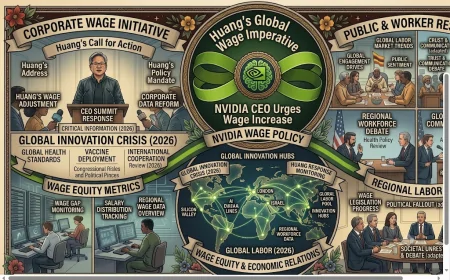Nvidia CEO Jensen Huang Urges Companies to Pay Workers More