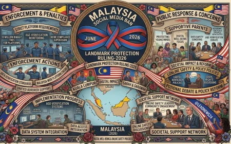 Malaysia Bans Social Media for Under-16s in Southeast Asia First