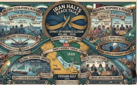 Iran Halts Peace Talks Threatening to Fully Close Strait of Hormuz