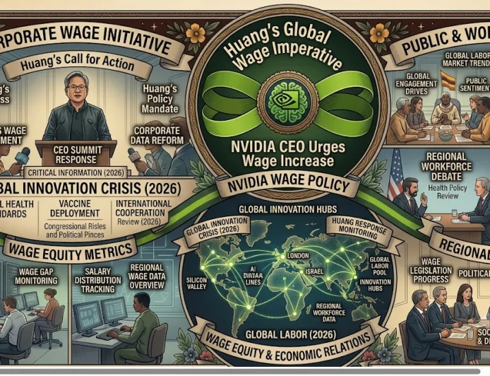 Nvidia CEO Jensen Huang Urges Companies to Pay Workers More