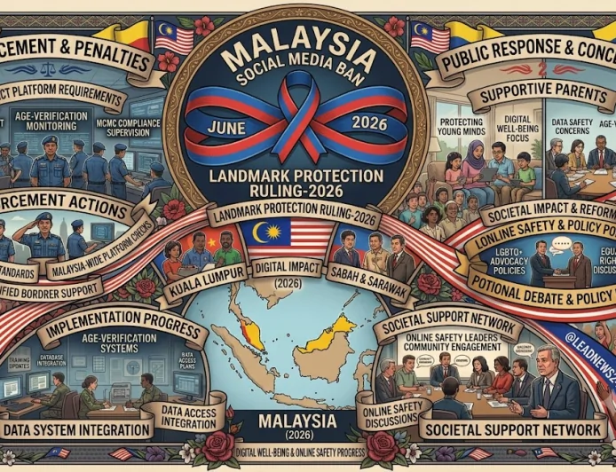 Malaysia Bans Social Media for Under-16s in Southeast Asia First