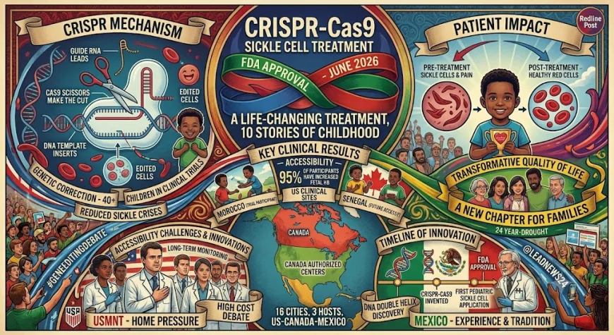 FDA Approves First CRISPR Treatment for Sickle Cell Disease in Children