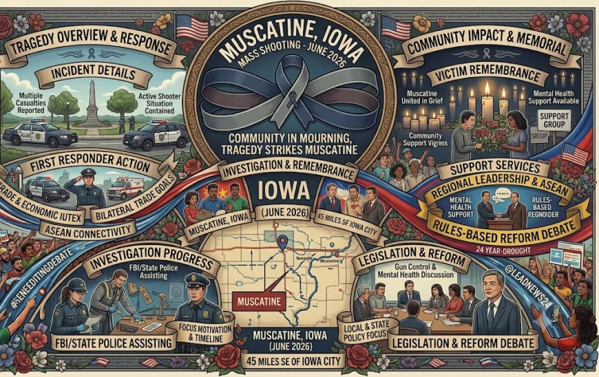 Iowa Mass Shooting Kills Seven Including Gunman in Muscatine