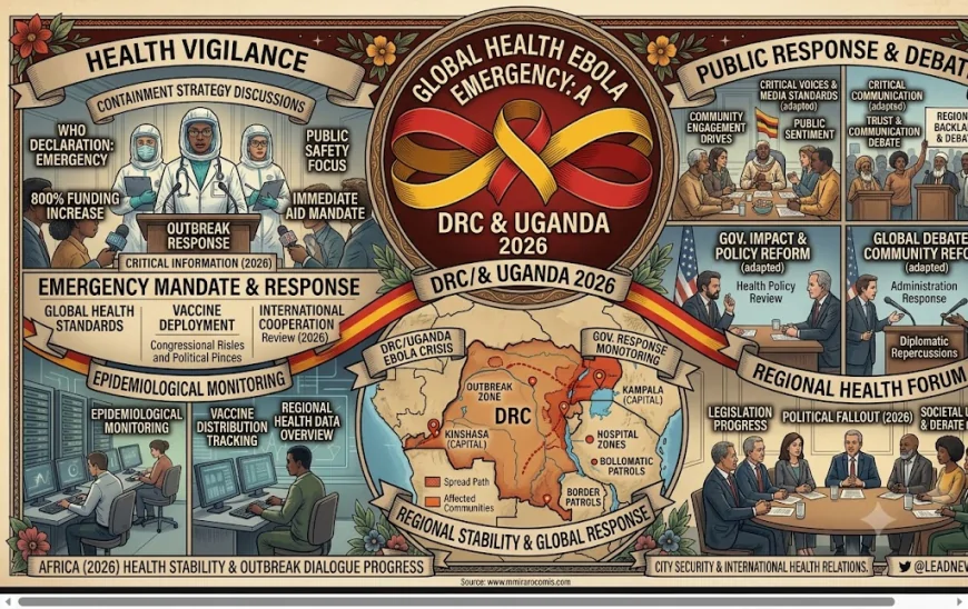Ebola Outbreak in DRC and Uganda Declared Global Health Emergency