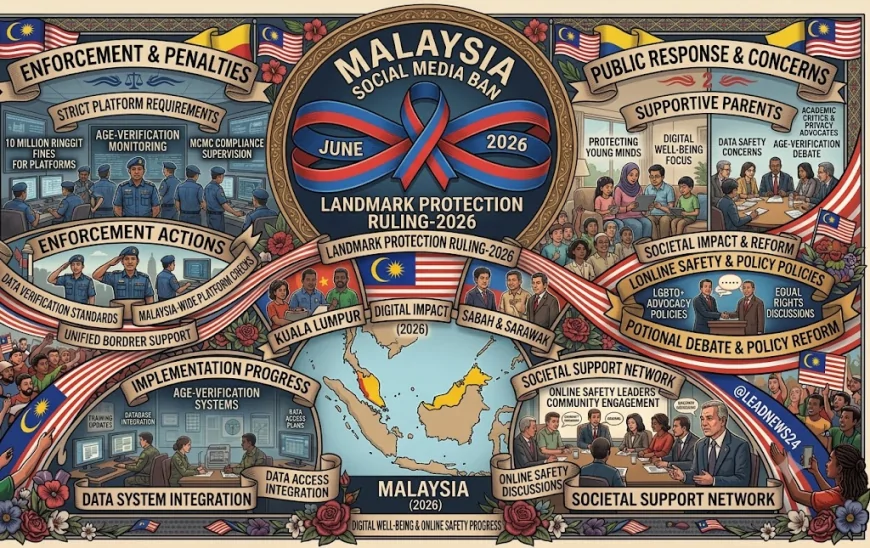 Malaysia Bans Social Media for Under-16s in Southeast Asia First
