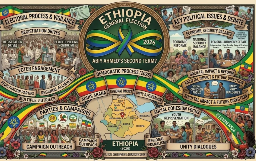 Ethiopia Votes in General Election as Abiy Seeks Third Term